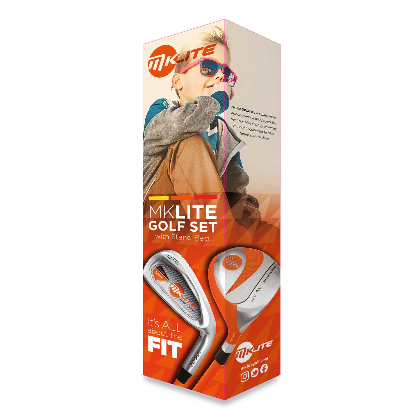 MK Lite Half Set Orange 49in / 125cm