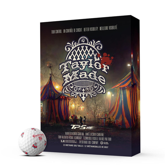 TaylorMade TP5 Pix Nightmare Circus Golf Balls - Limited Edition