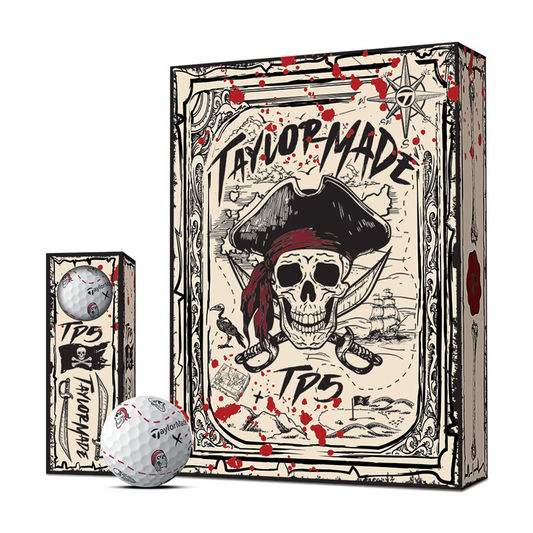 TaylorMade TP5 Pix Pirates Dozen Golf Balls - Limited Edition