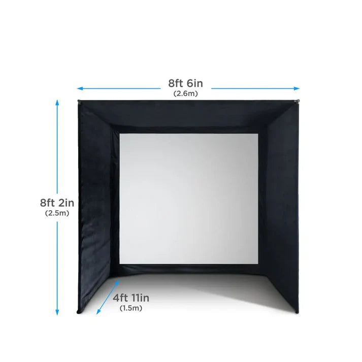 SimSpace SIM001 Professional Home Golf Enclosure (2.6W x 2.5H x 1.5D)