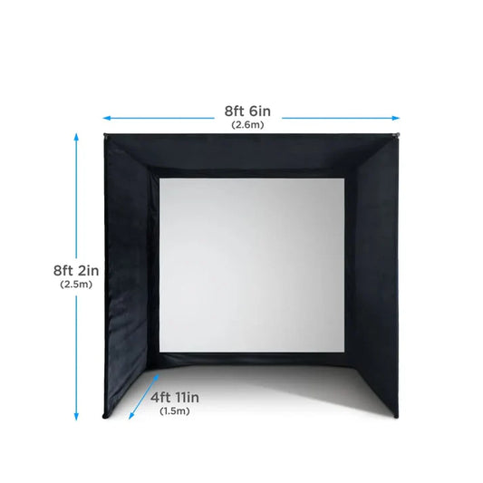 SimSpace SIM001 Professional Home Golf Enclosure (2.6W x 2.5H x 1.5D)