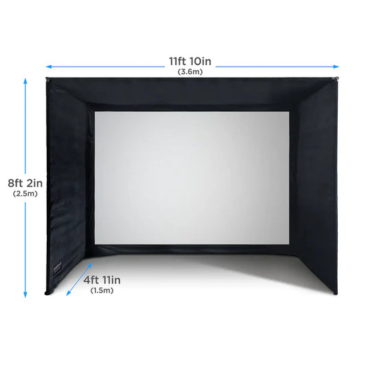 SimSpace SIM003 Professional Home Golf Enclosure (3.6W x 2.5H x 1.5D)