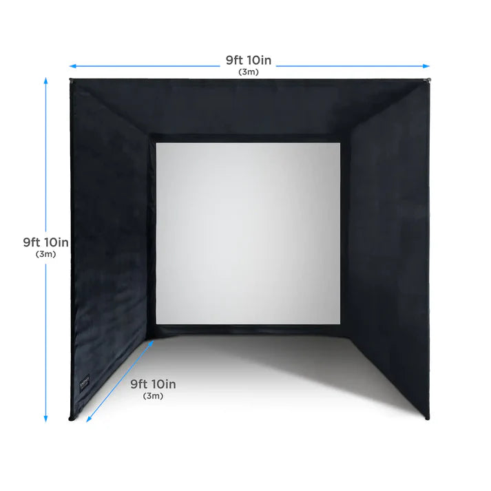 SimSpace SIM005 Professional Home Golf Enclosure (3W x 3H x 3D)