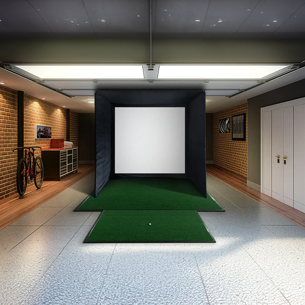 SimSpace SIM002 Professional Home Golf Enclosure (3W x 2.5H x 1.5D)