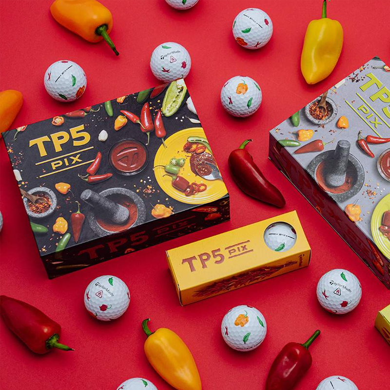 TaylorMade TP5 Pix Peppers Dozen Golf Balls - Limited Edition