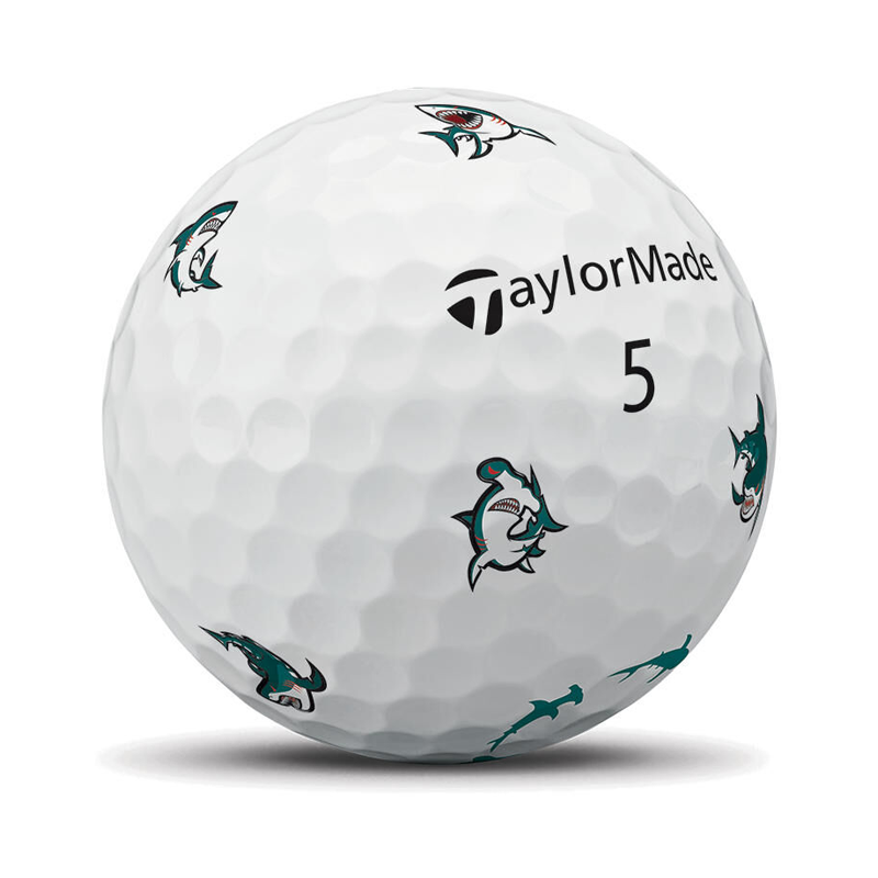 TaylorMade TP5 Pix Sharks Dozen Golf Balls - Limited Edition