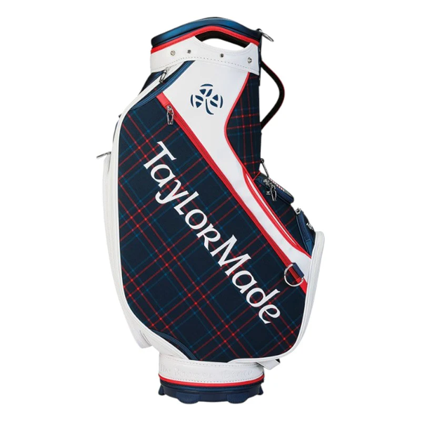 TAYLORMADE LADIES LIMITED EDITION PATRIOTIC PLAID GOLF STAFF BAG