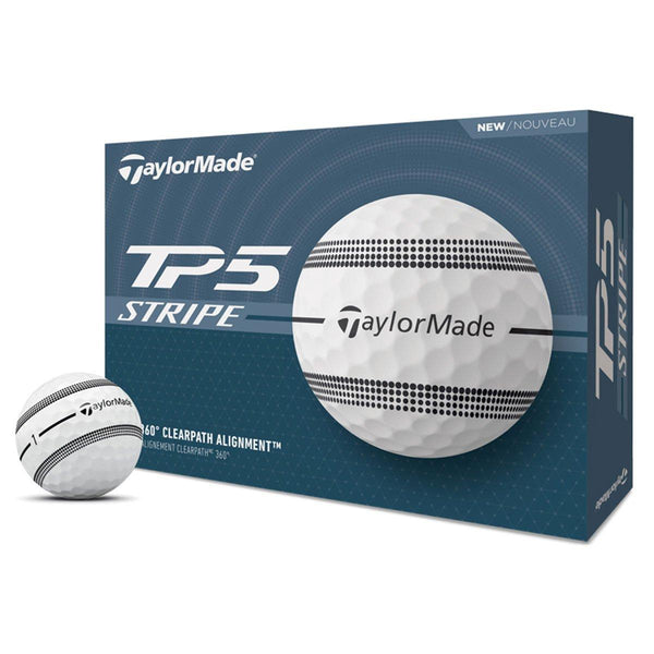 TaylorMade TP5 Stripe Dozen Golf Balls
