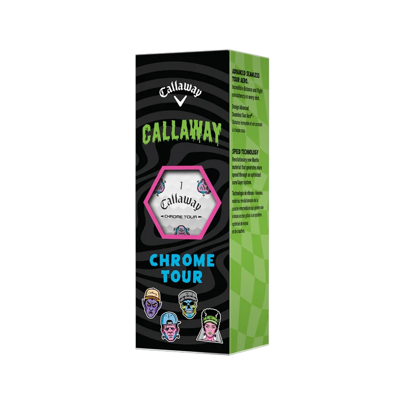 Callaway Chrome Tour Halloween Golf Balls (Dozen) - Limited Edition