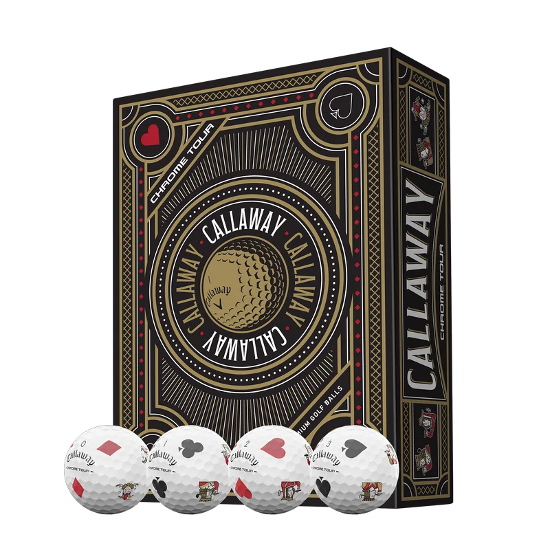 Callaway Chrome Tour Suits Golf Balls (Dozen) - Limited Edition