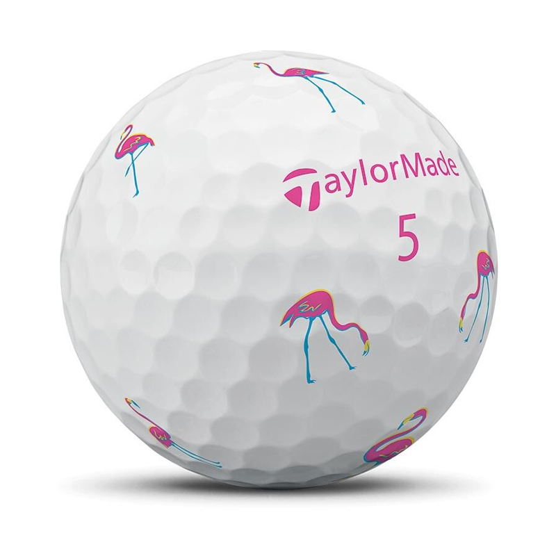 TaylorMade TP5 pix Flamingo Golf Balls (Dozen) - Limited Edition
