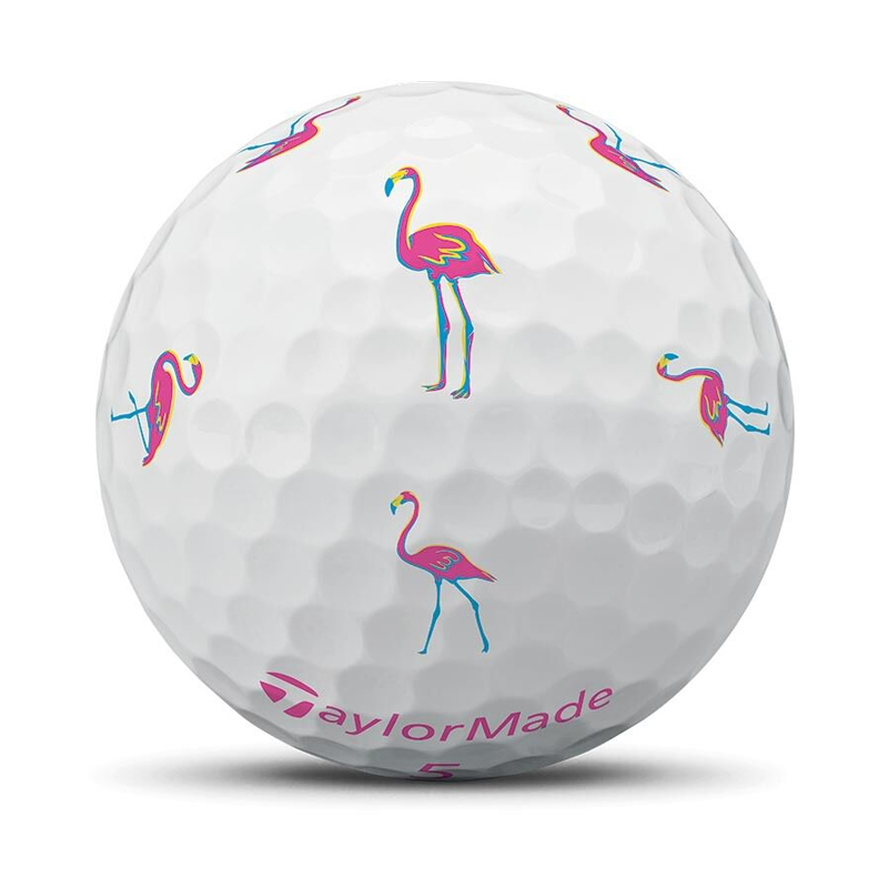 TaylorMade TP5 pix Flamingo Golf Balls (Dozen) - Limited Edition