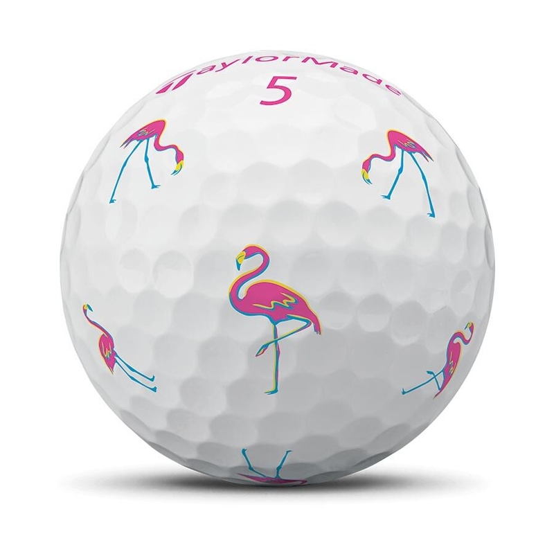 TaylorMade TP5 pix Flamingo Golf Balls (Dozen) - Limited Edition