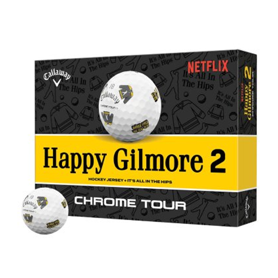 Callaway Chrome Tour Happy Gilmore 2 “It’s All in the Hips” Golf Balls - Limited Edition