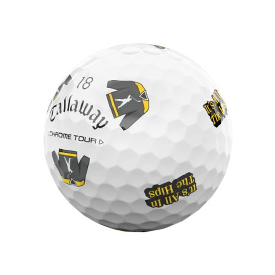 Callaway Chrome Tour Happy Gilmore 2 “It’s All in the Hips” Golf Balls - Limited Edition
