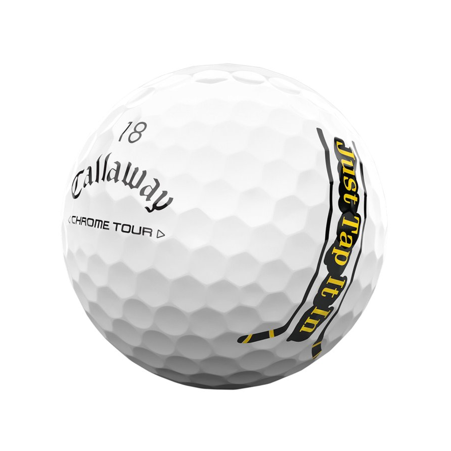 Callaway Chrome Tour Happy Gilmore 2 “Just Tap It In” Golf Balls - Limited Edition