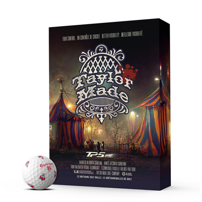 TaylorMade TP5 Pix Nightmare Circus Golf Balls - Limited Edition