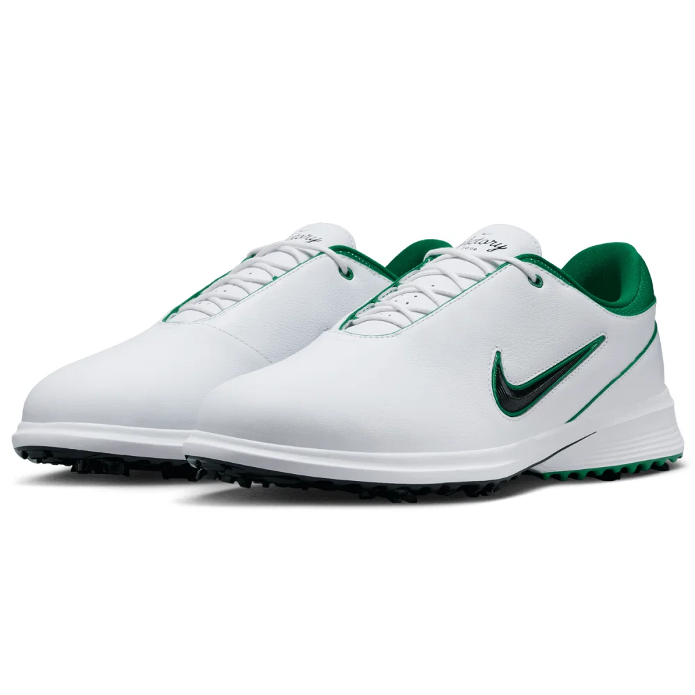 Nike Victory Tour 4 Golf Shoes (White/Black/Malachite)