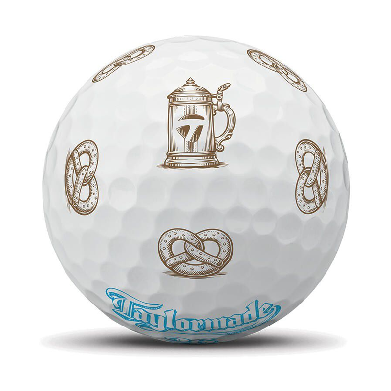 TaylorMade TP5 Pretzel and Stein Golf Balls (Dozen) - Limited Edition