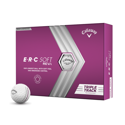 Callaway ERC Soft Reva Triple Track Dozen Golf Balls