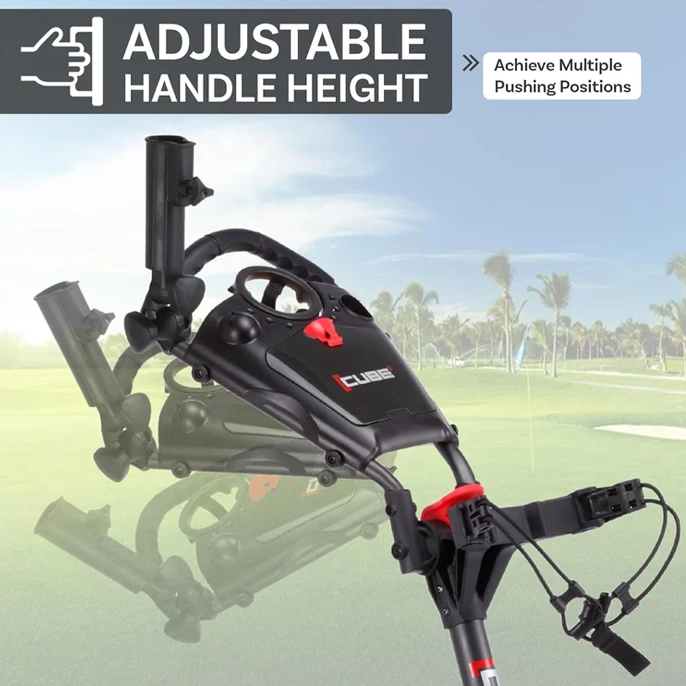 SKYMAX CUBE Golf Push Trolley + FREE GIFTS