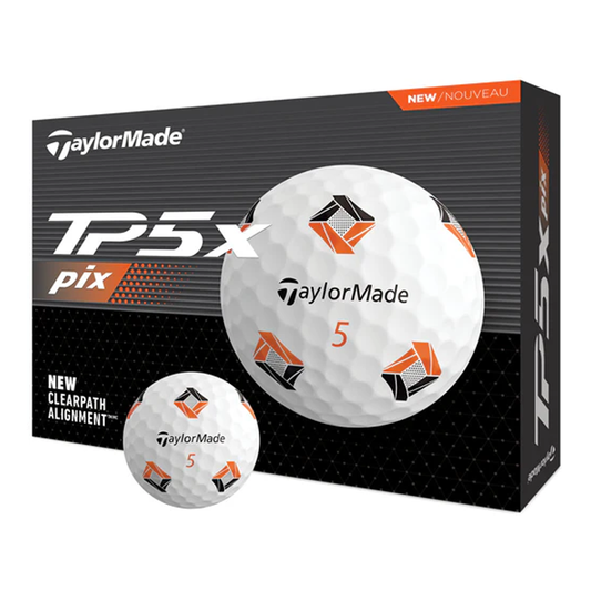 TaylorMade TP5x Pix Dozen Golf Balls