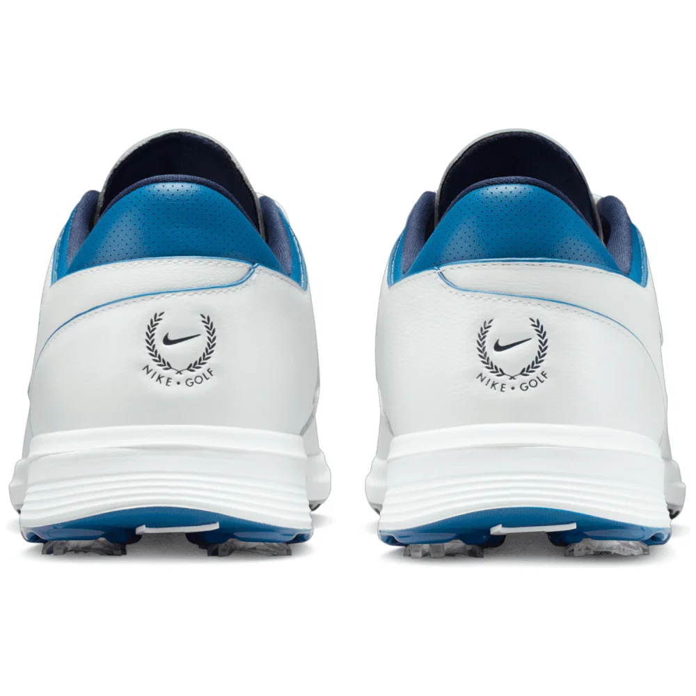 Nike Victory Tour 4 Golf Shoes (Summit White/Metallic Silver/Court Blue)