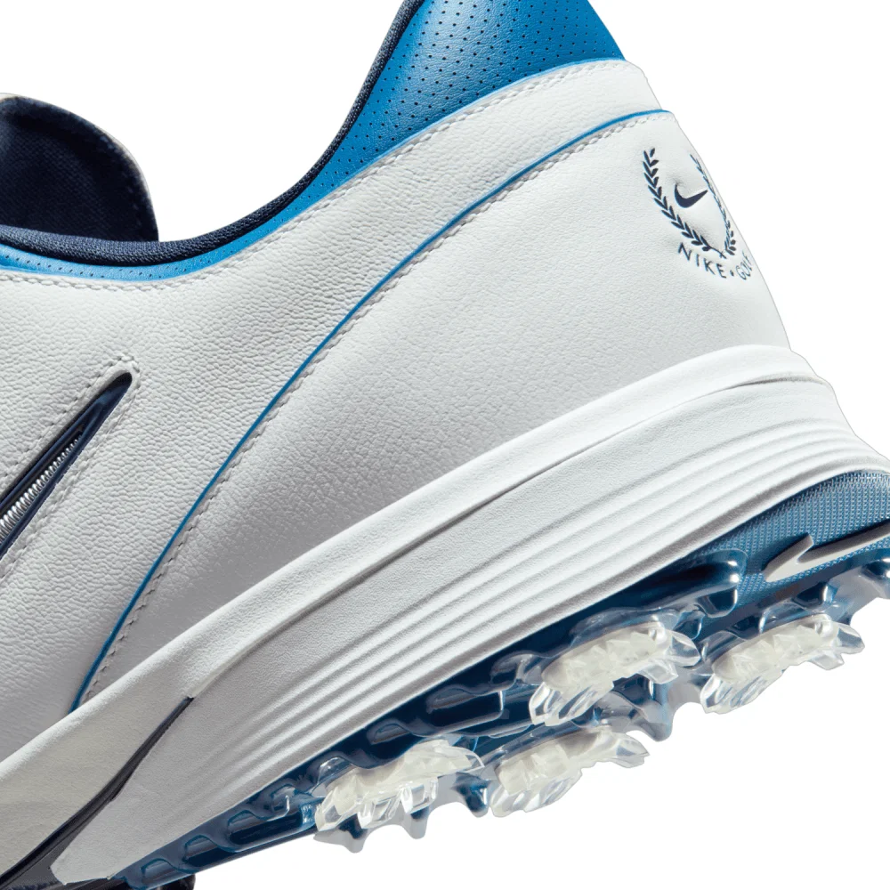 Nike Victory Tour 4 Golf Shoes (Summit White/Metallic Silver/Court Blue)