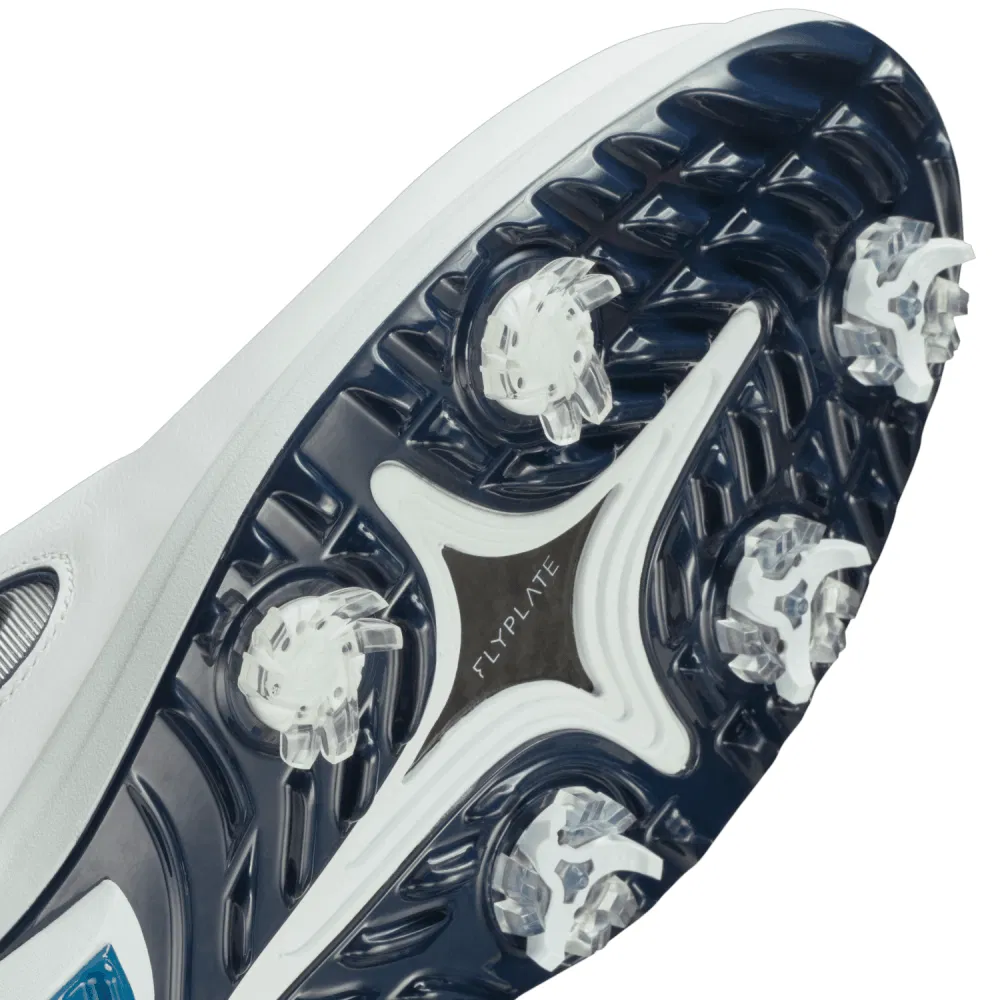 Nike Victory Tour 4 Golf Shoes (Summit White/Metallic Silver/Court Blue)