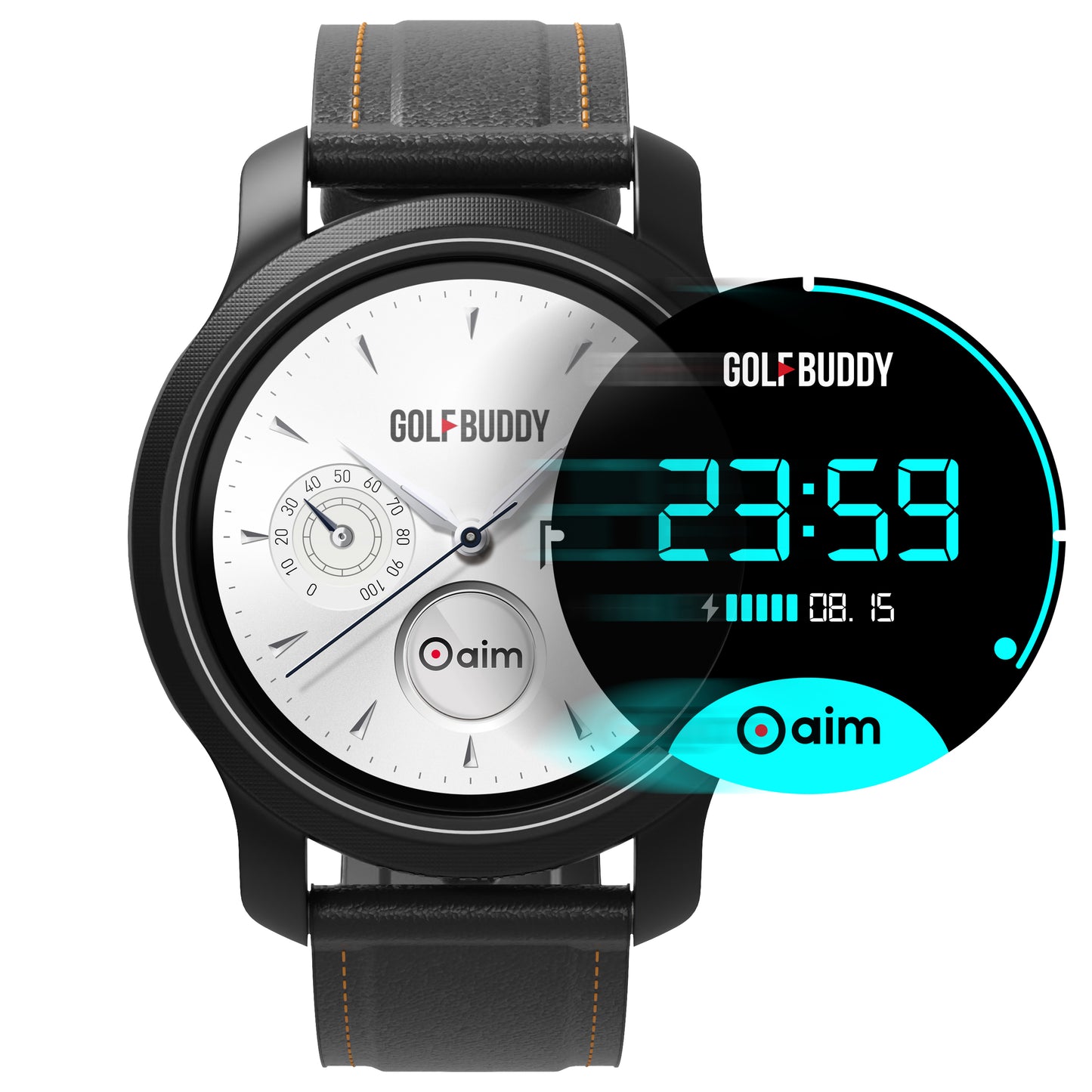 Golfbuddy AIM W12 GPS Full Colour touch screen Watch