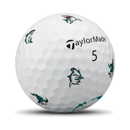 TaylorMade TP5 Pix Sharks Dozen Golf Balls - Limited Edition