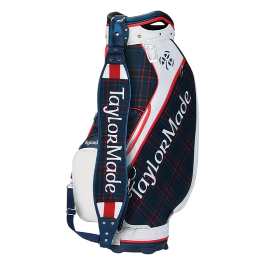 TAYLORMADE LADIES LIMITED EDITION PATRIOTIC PLAID GOLF STAFF BAG